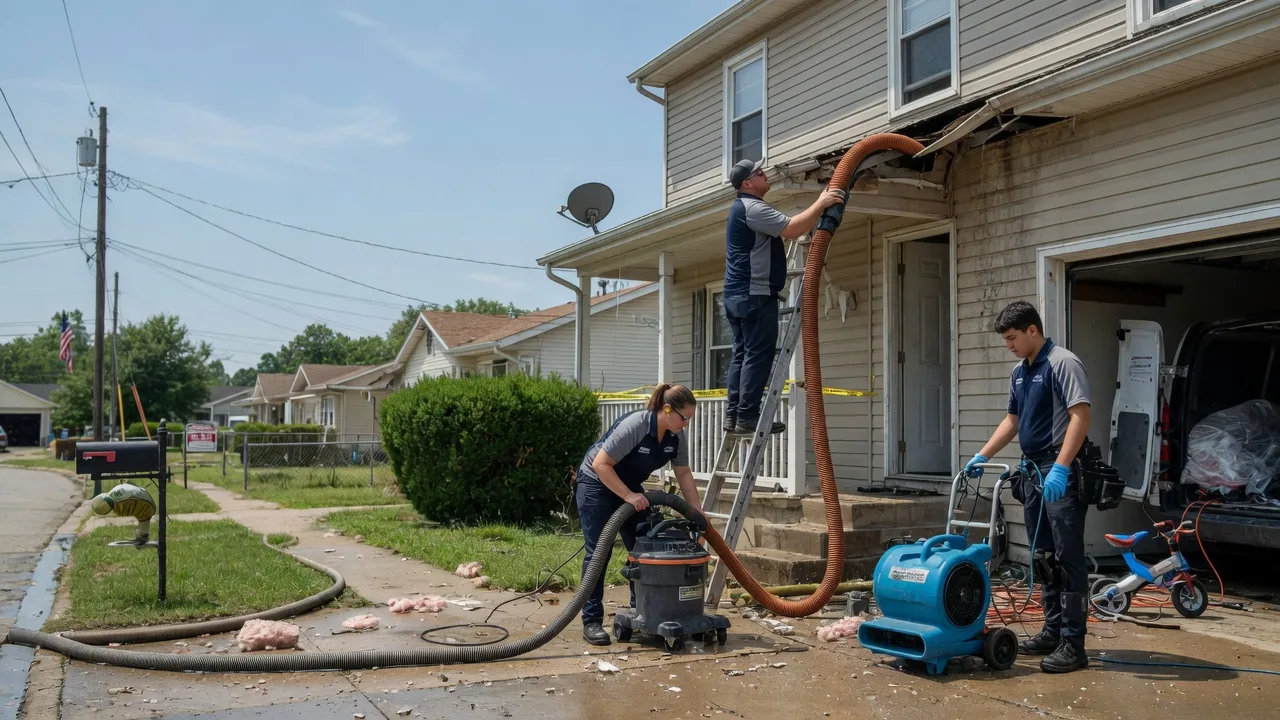 Water Damage Restoration in Thurston, OH near me